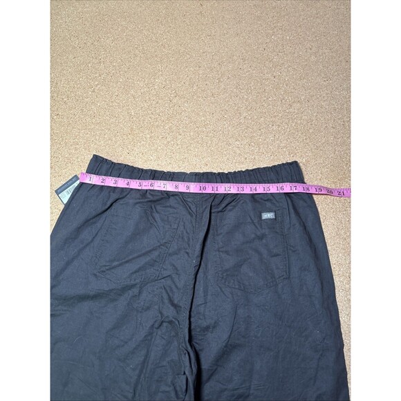 NWT Eddie Bauer Womens WR Pull on Jogger Pants Size 16 Gray Linen Blend I1 - Picture 7 of 9